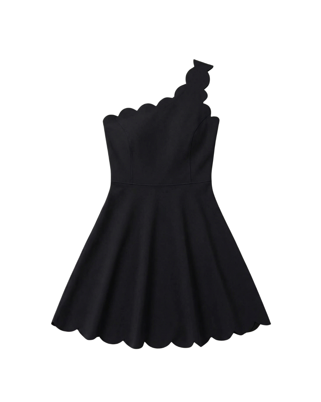 Velira wave one shoulder dress